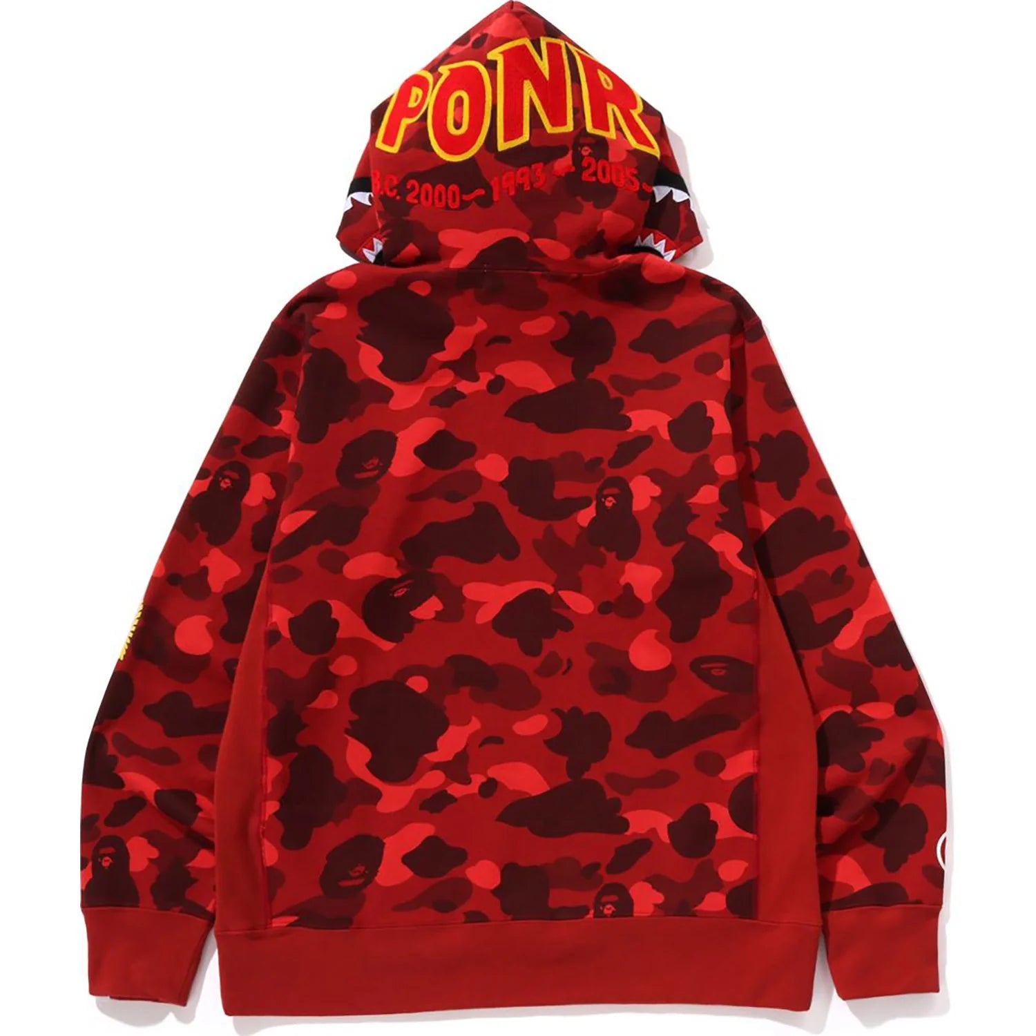 COLOR CAMO 2ND SHARK PULLOVER HOODIE MENS