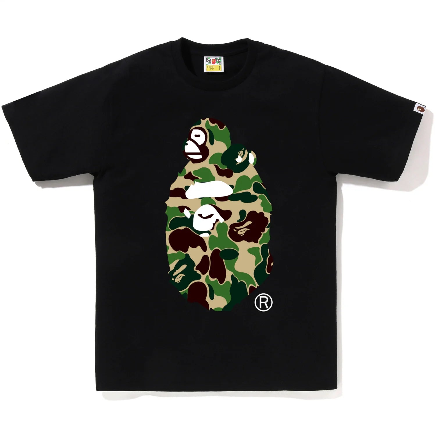 ABC CAMO MILO ON BIG APE TEE MENS