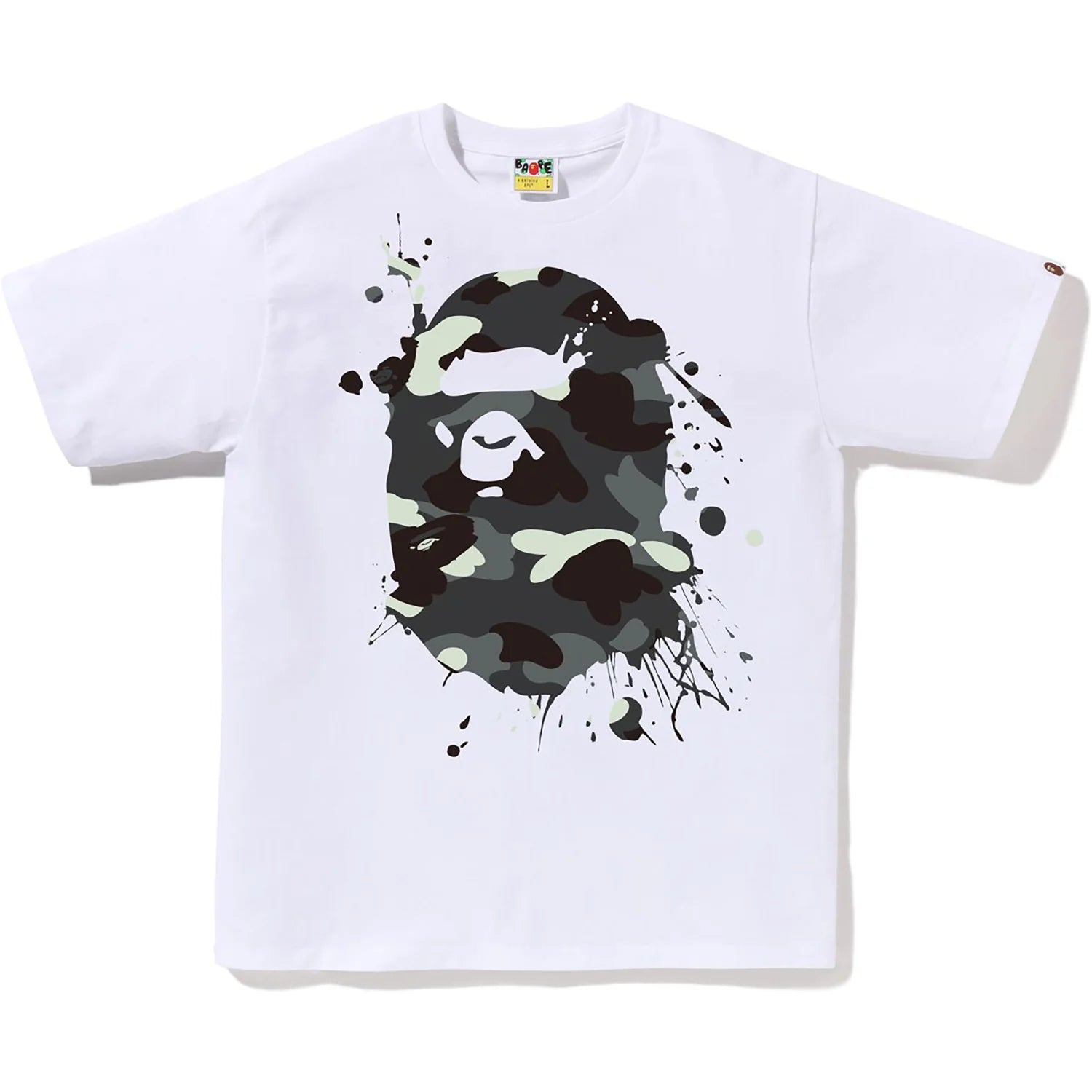 CITY CAMO PAINTING APE HEAD TEE MENS