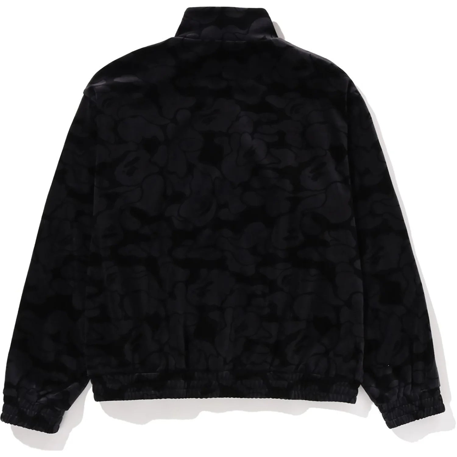 SOLID CAMO VELOUR METAL ONE POINT RELAXED FIT TRACK JACKET MENS