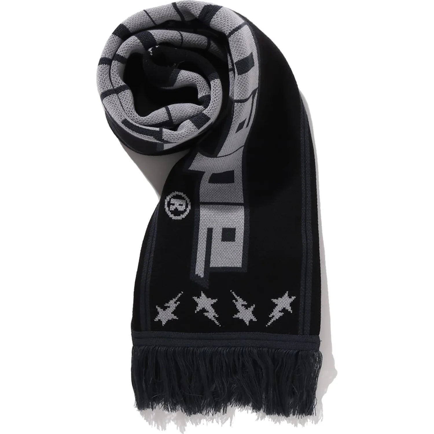 BAPE LOGO JACQUARD SCARF