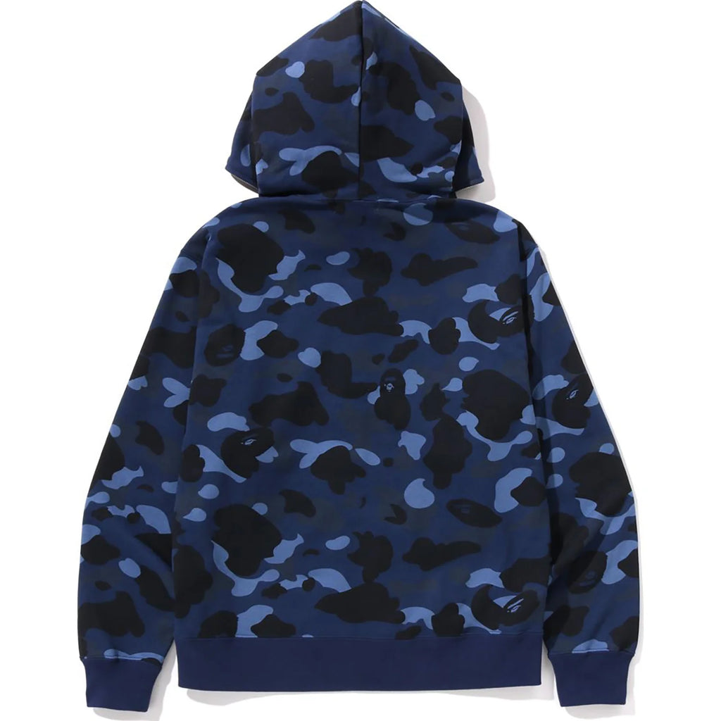 ONE POINT COLOR CAMO CROPPED FULL ZIP HOODIE MENS