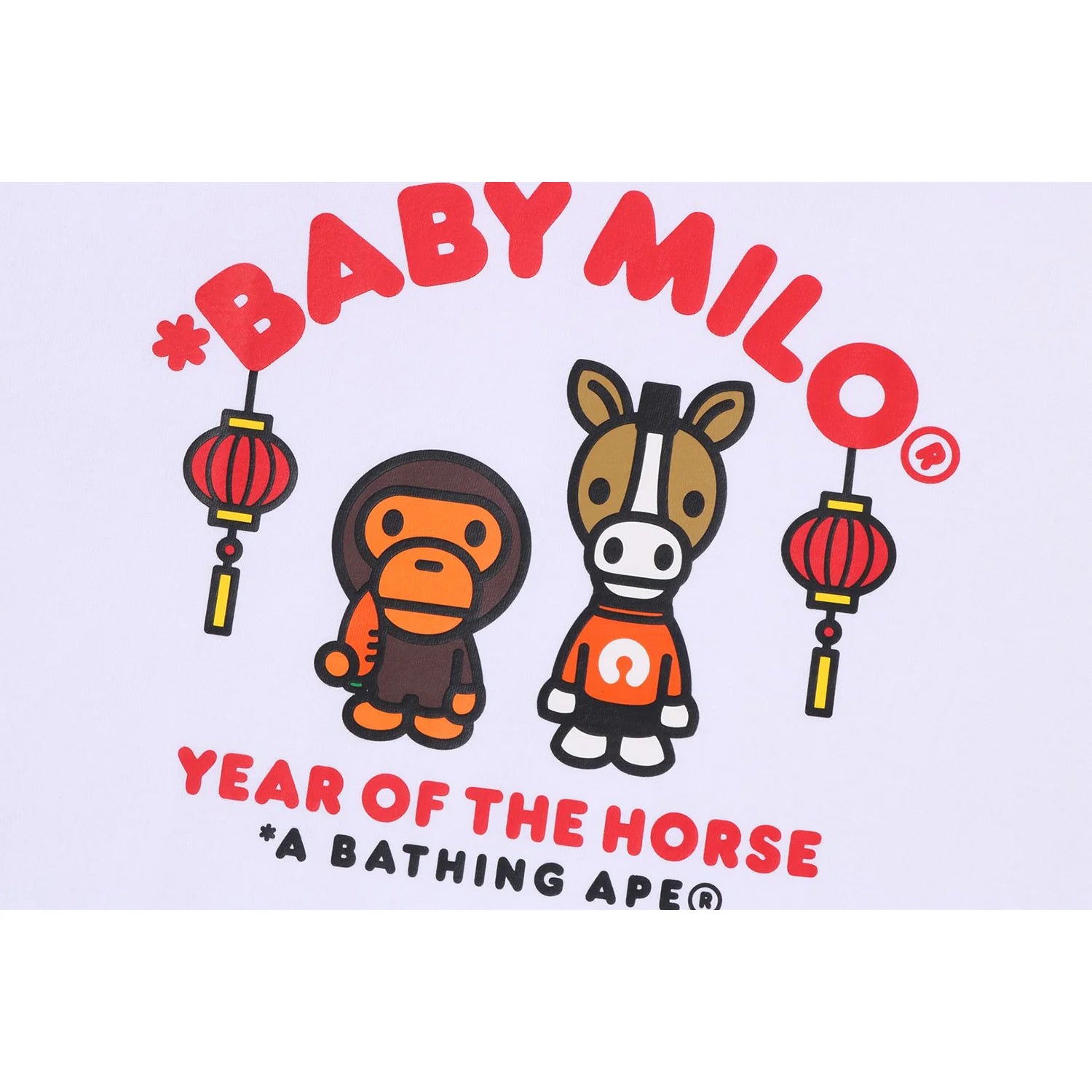 YEAR OF THE HORSE BABY MILO TEE MENS