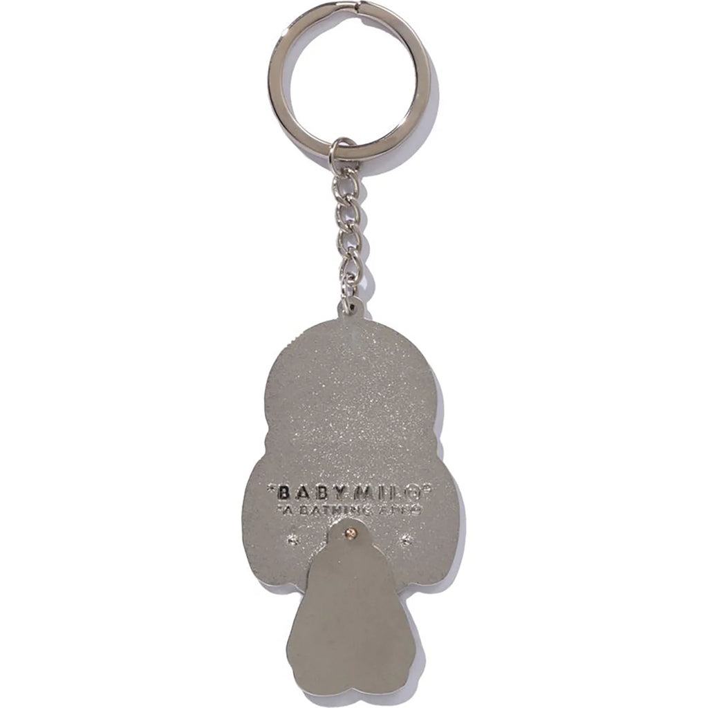 BABY MILO ON DOGGY KEYCHAIN
