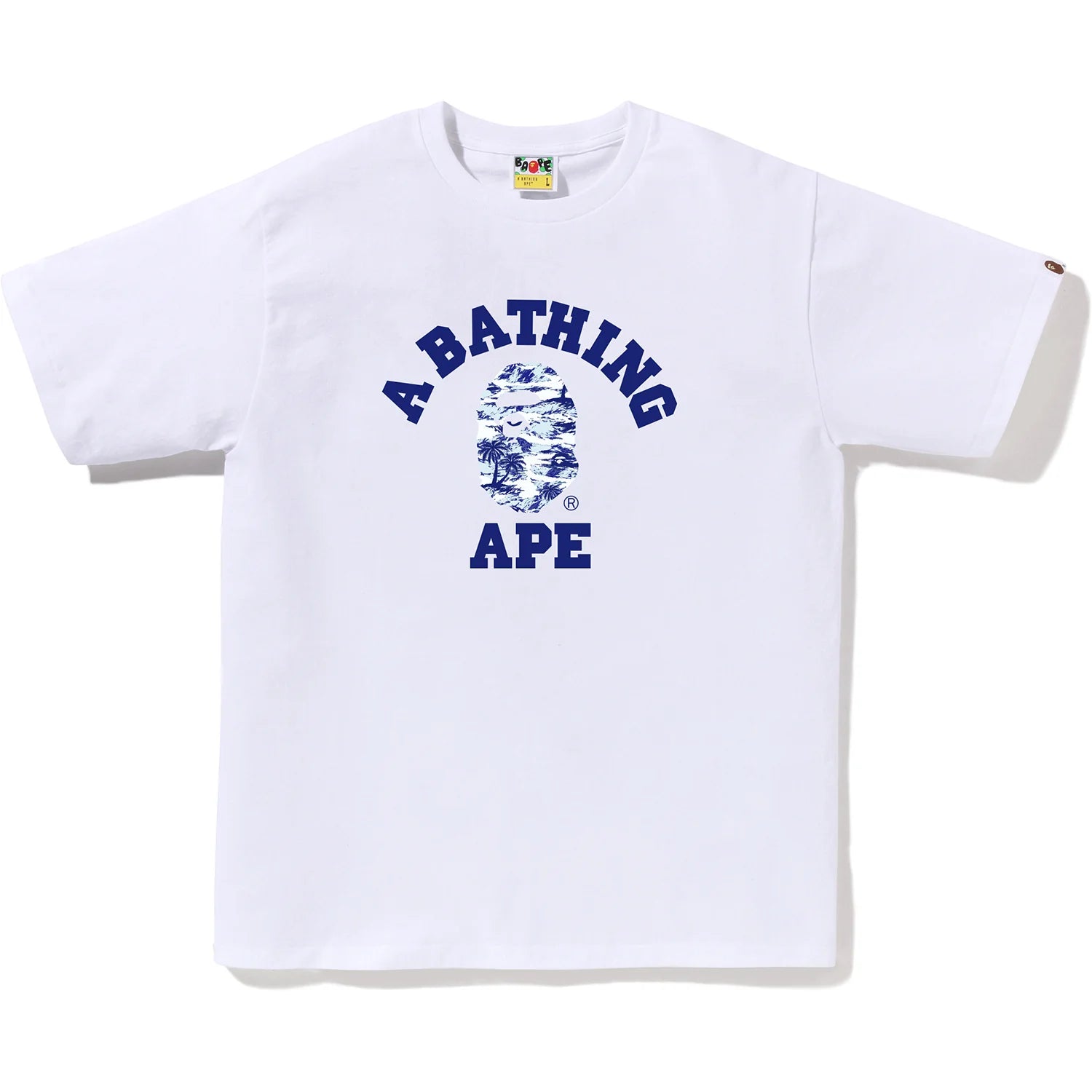 PALM TREE CAMO COLLEGE TEE