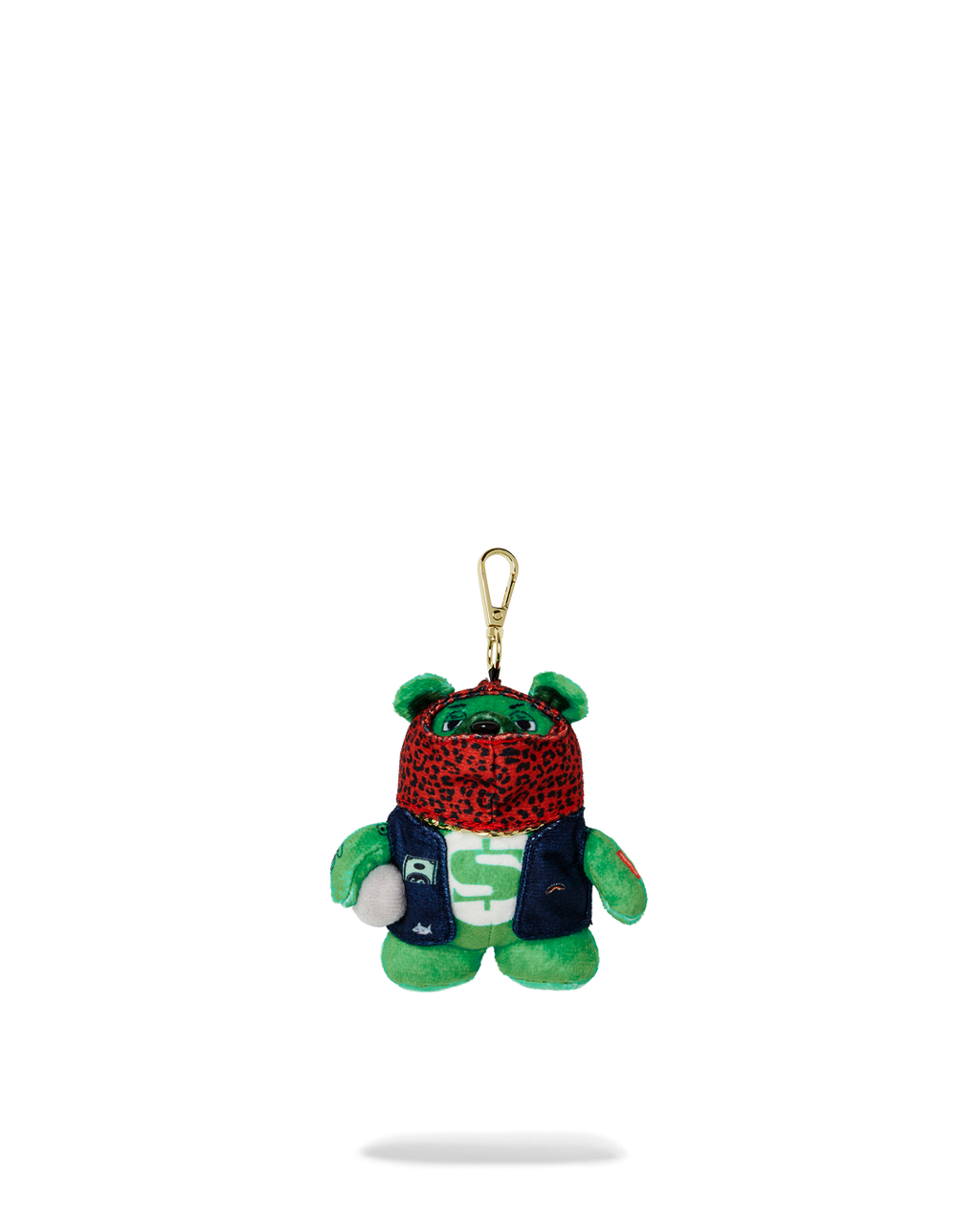 SKI MASK BEAR KEYCHAIN